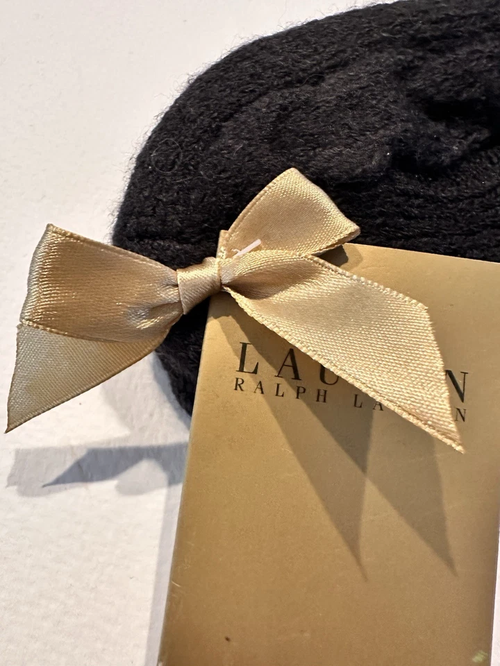 Ralph Lauren Women’s Black Lounging Sock - Image 4 of 4