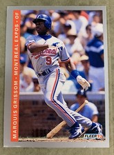 1993 Fleer #461 Marquis Grissom Montreal Expos