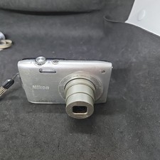 Nikon COOLPIX S3300 Silver 16.0 MP Digital Camera 6X Zoom - No Charger 4