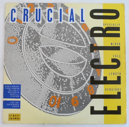 STREET SOUNDS CRUCIAL ELECTRO LP VINYL 1984 VARIOUS ARTISTS ELCST999 *G+/G*