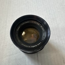 Super-Takumar 1:2/55 Asahi Lens SLR 55mm f/2 M42 Pentax Thread Mount Vintage