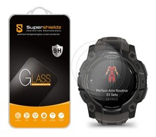 3X Tempered Glass Screen Protector for Garmin Instinct 3 50mm Solar/ Amoled 