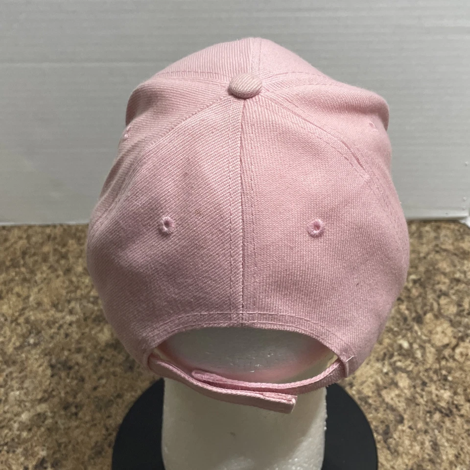 Gancho y lazo ajustables Browning para todos los sombreros, rosa con logotipo en sombrero y billete Foto 3 de 4