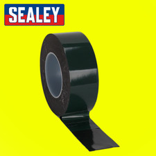 Sealey DSTG5010 50mm x 10m Double-Sided Adhesive Foam Tape - Green Backing