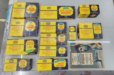 VINTAGE Aurora Model Motoring T-Jet HO Slot Car Track Lot Boxed Accessories