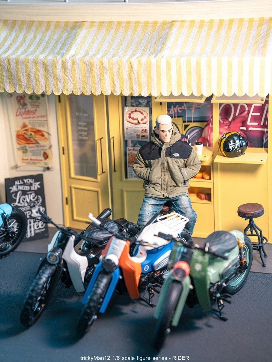 New TrickyMan12 FB-10131-a RIDER 1/6 Action Figure No motorcycle