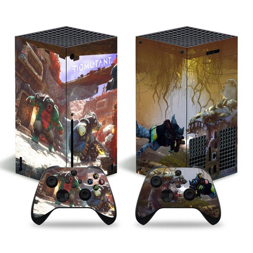 For Xbox Series X Game Console Full Host Sticker Resident Evil Village - Picture 8 of 28