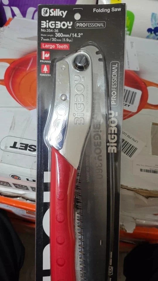 Silky BIGBOY 360mm Folding Pruning Saw 354-36 w/ Replacement Blade 355-36 Bundle - Image 4 of 4