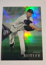 2014 Bowman Platinum - Chrome Prospects Eddie Butler #BPCP45 Emerald /399 (RC)