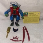 Vintage TMNT Ninja Turtles Figure Movie 3 Samurai Leo 1993 Complete