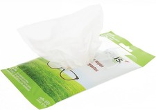 OptiPlus 24-Count Pre-Moistened Anti-Fog Lens Wipes, 8" x 5"