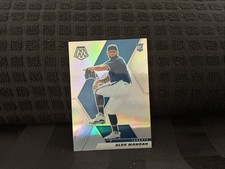 Alek Manoah Silver Rookie Card Mosaic 2021 Blue Jays. rookie card picture