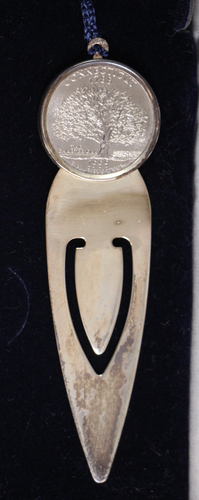 Lot of 5 U.S. Mint 1999 State Quarter Letter Openers DE CT NJ PA GA - Picture 3 of 6