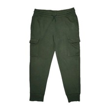 10-12 Husky Boys Forest Green French Terry Cargo Joggers NWOT