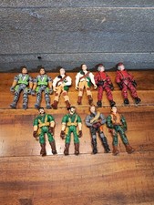Lot of 10 Lanard The Corps Military Soldiers 4  Action Figures