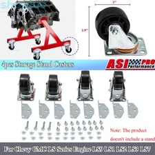 Storage Stand Casters For Chevy GMC LS Series Engine LS9 LS1 LS2 LS3 LS7