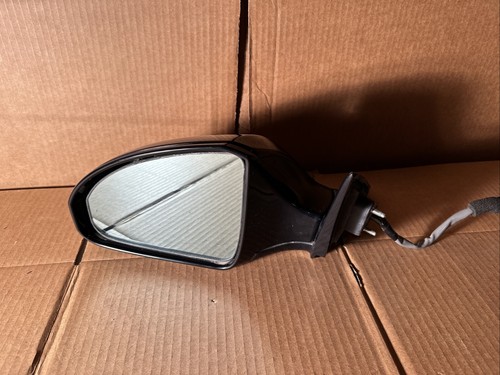2006-2008 Infiniti FX35 FX45 OEM LEFT DRIVERS Side View Power Mirror Blue - Picture 4 of 6