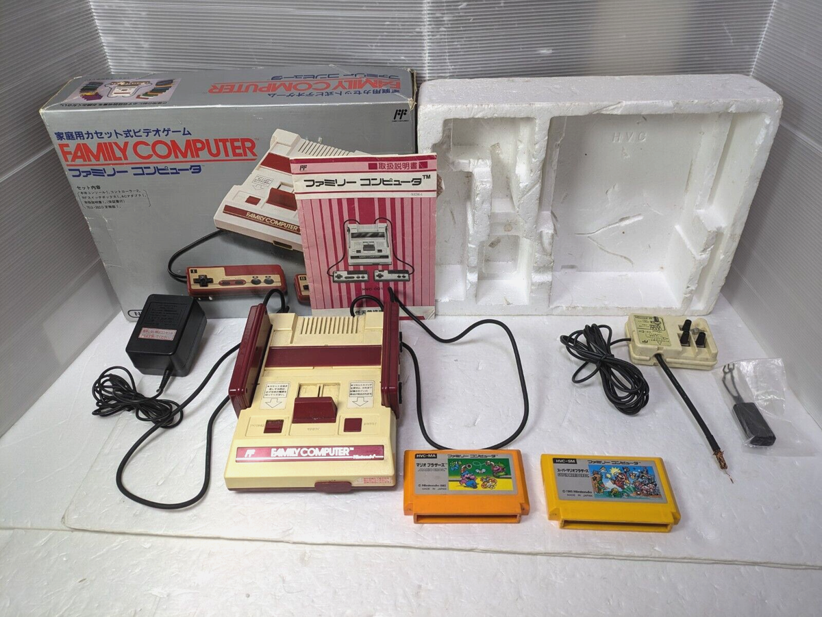 Nintendo Famicom NES Family Computer Super Mario Brothers Nintendo Famicom NES Family Computer Super Mario Brothers