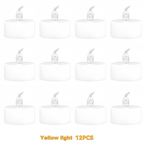 LED Tea Light Tealight Candle Flameless Wedding Decoration 3 Batteries Included - Picture 12 of 19