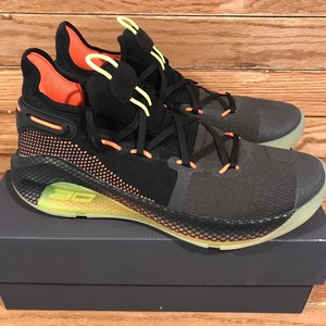 curry 6 black orange