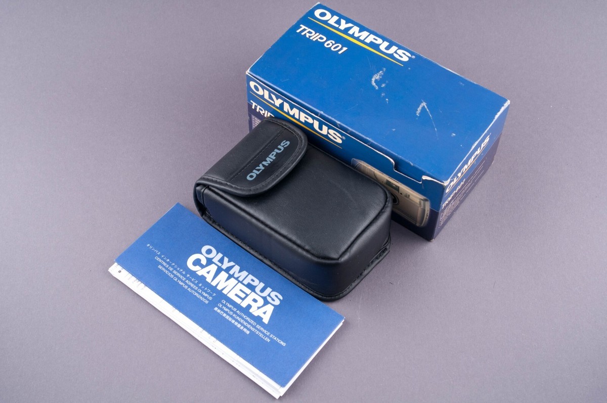 Olympus Trip 601 35mm Point&Shoot Film Camera BOX | eBay