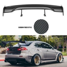 47'' Universal Adjustable Rear Trunk GT-Style Spoiler Wing Racing Carbon Fiber