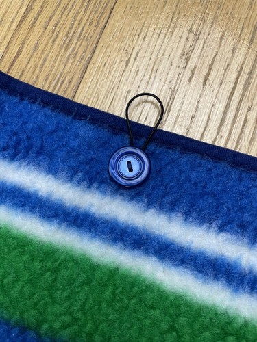 Vintage Seattle Seahawks NFL Officially Licensed Product Throw Blanket Hanging - Picture 4 of 6