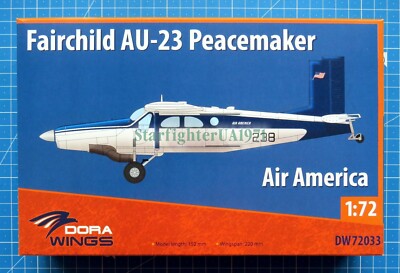 1/72 Fairchild AU-23 Peacemaker Air America (Dora Wings DW72033)