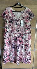 Studio 8 Phase eight Size 22 Joselyn Lace Pink floral Dress Wedding Cruise races