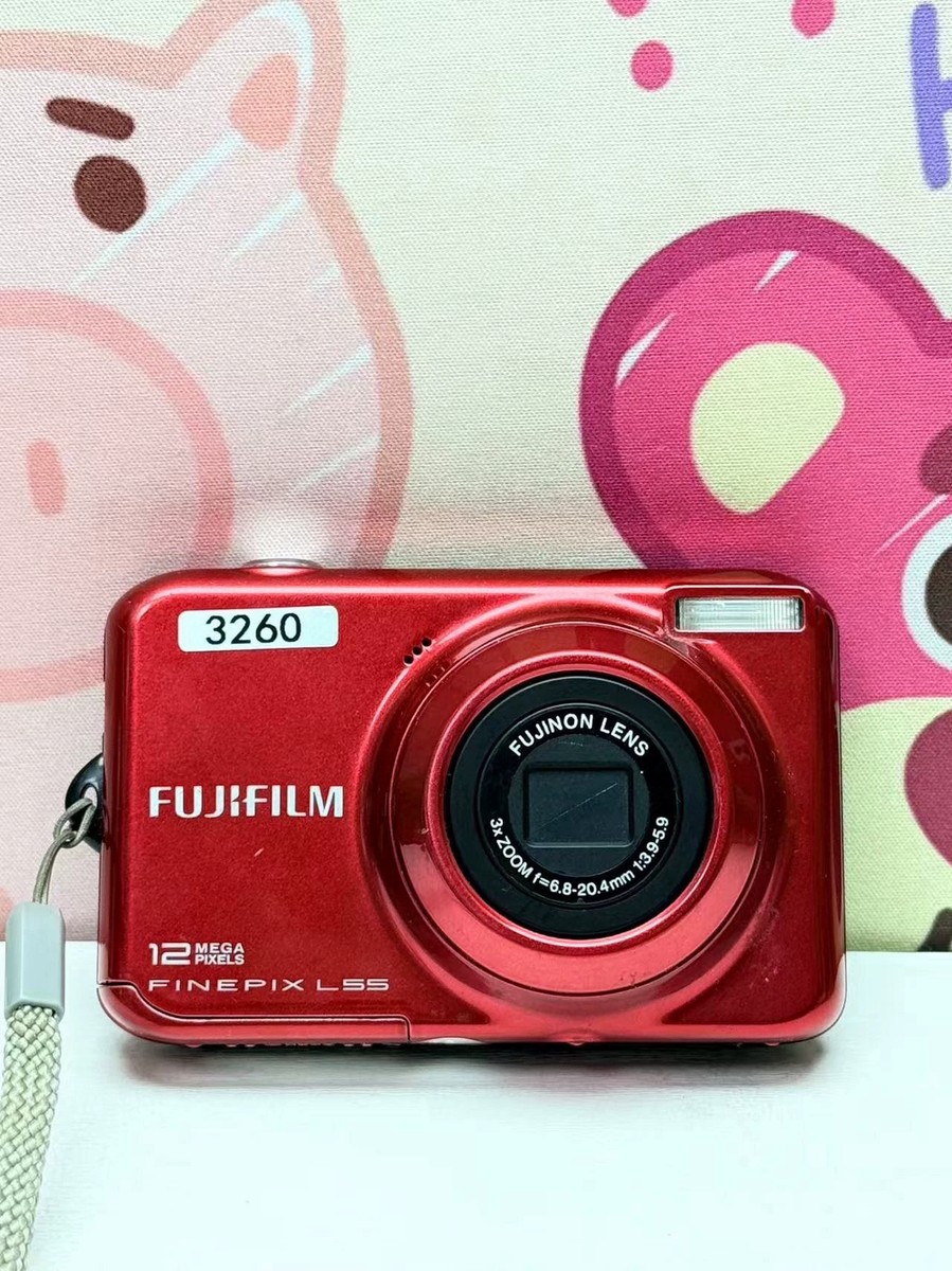 Fujifilm Digital Camera FinePix L55 12.0MP 3x Optical Zoom English