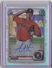 2020 Bowman Chrome Prospect Autographs Refractors #CPAAH Austin Hansen  171/499