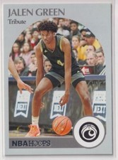 2021-22 Panini Chronicles Draft Picks #54 Jalen Green/Hoops Retro RC