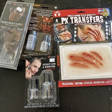 Halloween Makeup and Transfers LOT