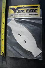 Vector SNOWBOARD White Adhesive TC Soft 90's OG Rare Snow Snowboarding STOMP PAD