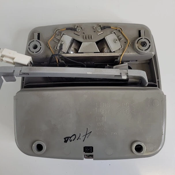 Hyundai Santa Fe 2001-2006 consola superior almacenamiento gris OEM Foto 4 de 4