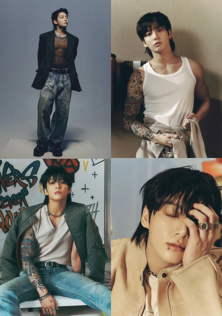 JUNGKOOK GOLDEN Album 3 Ver SET+WEVERSE/3CD+QR Card+4P.Book+