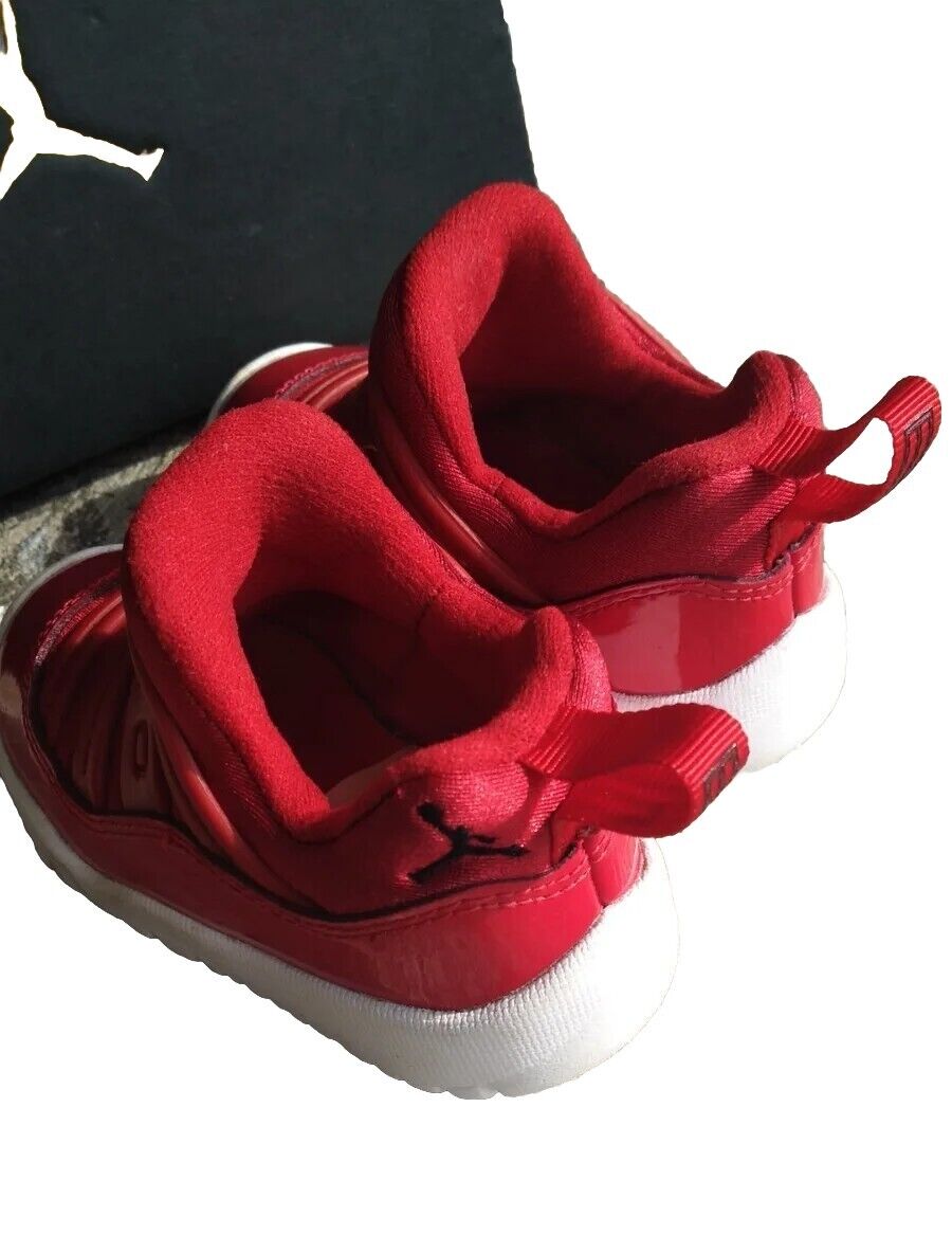 Nike Air Jordan 11 Retro Little Flex Toddlers Gym Red Bq7102 Nike Air Jordan 11 Retro Little Flex Toddlers Gym Red Bq7102