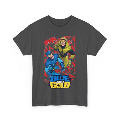 Booster Gold & Blue Beetle T-Shirt - DC Comics - Justice League International