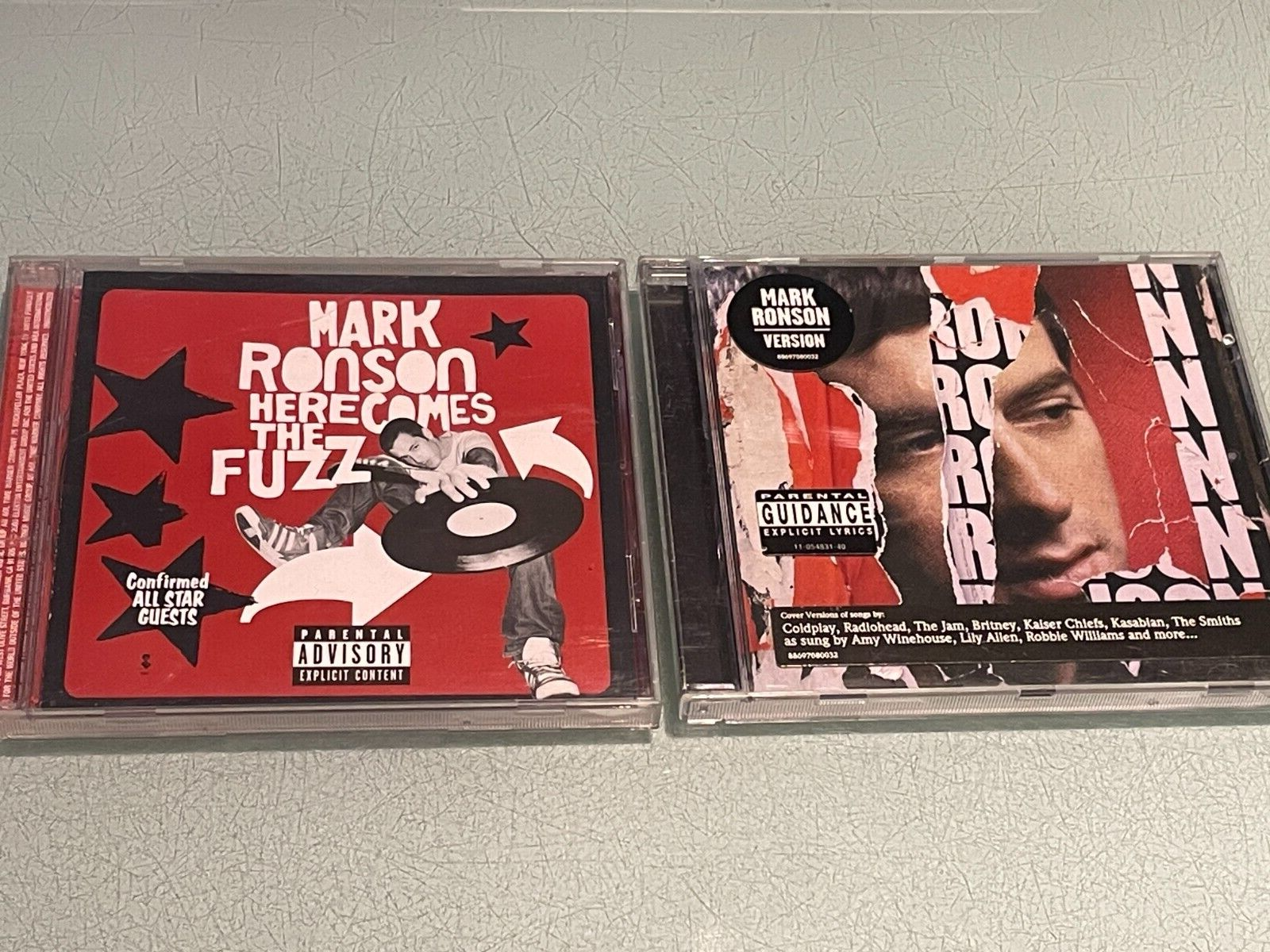 Mark Ronson - 2 Original CD Albums - Here Comes The Fuzz 2003 & Version 2007
