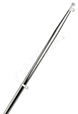 OSCULATI VA-Stahl Flaggenstock Kegelschnitt ohne Halter60cm