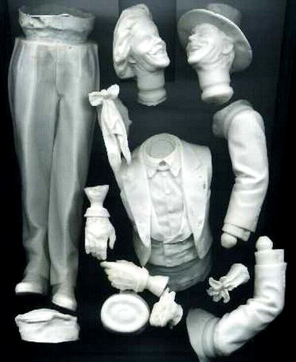 11"JOKER MOVIES VERSION Classic BATMAN Unassembled Unpainted VINYL MODEL KIT 1/6 - Image 3 of 3