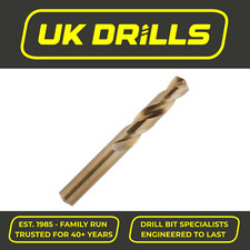 HIGH QUALITY COBALT STUB DRILL BITS 3.2mm - 9.5mm  1/8" - 3/8"