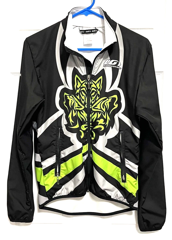 Chaqueta cortavientos con cremallera THE PACK Wolf adulto correr ciclismo XS Louis Garneau Foto 3 de 4