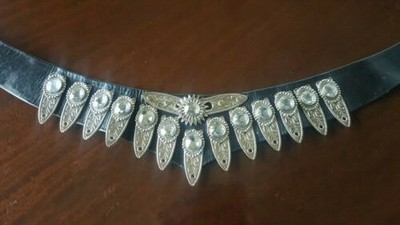 Nina Arjani silver bling belt one size 1970 main image 3