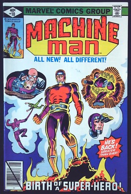 MACHINE MAN (1978) #10 - Rückseite
