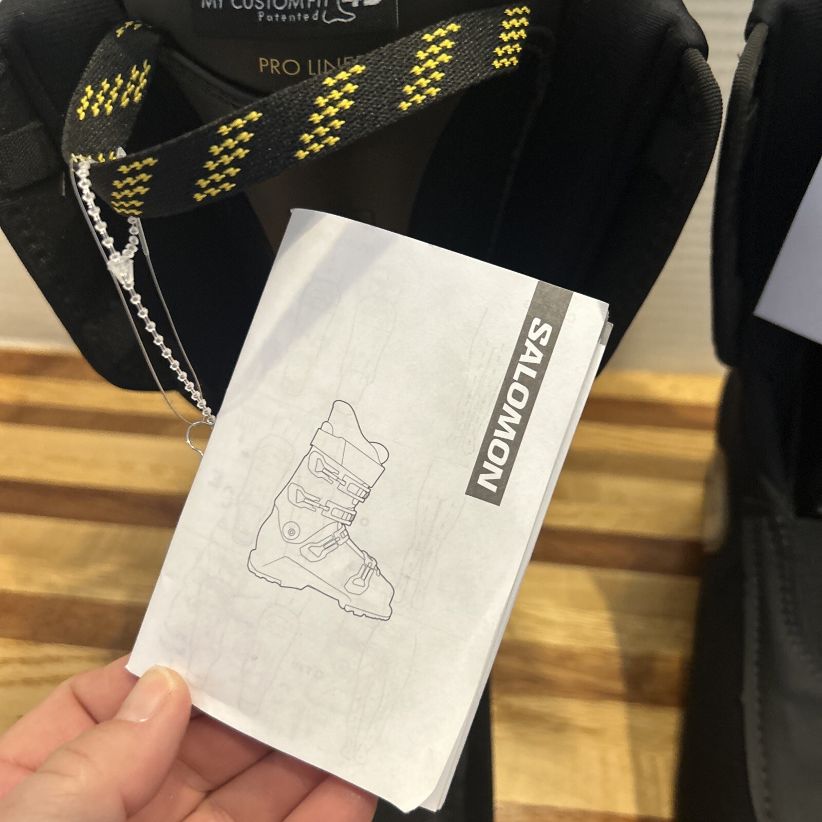 Salomon My Custom Fit 4D Pro Liner NUOVO fodera senza cuciture taglia 9 donna