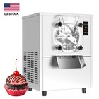Wixkix Hard Ice Cream Maker Machine Countertop 24L/H Frozen Yogurt for Bar 110V