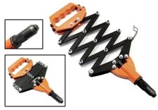 RIVETTATRICE MANUALE A PANTOGRAFO 810 mm PER RIVETTI A STRAPPO CON 5 TESTINE 