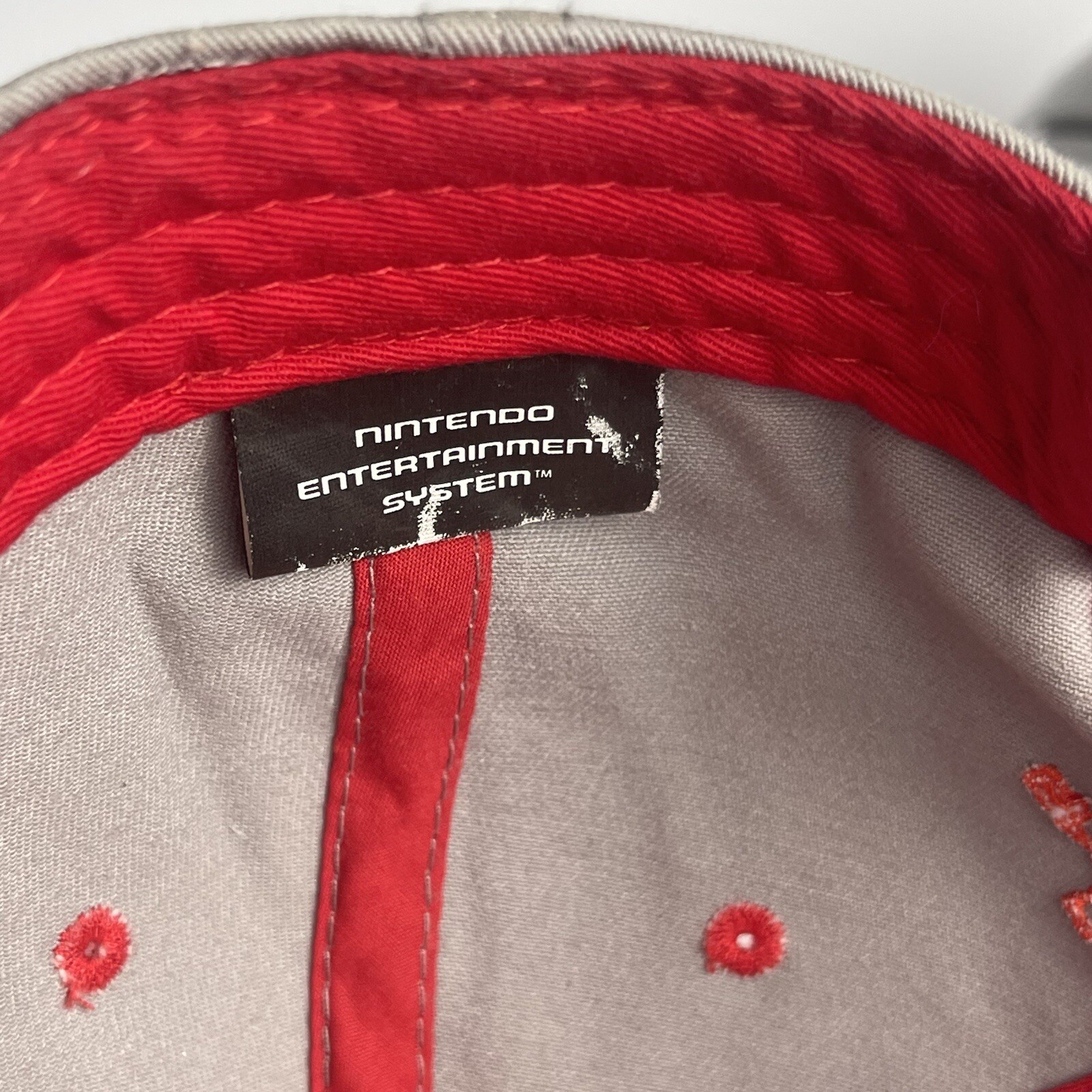 Nintendo Controller Hat Cap Snap Back Mens Gray R… - image 10