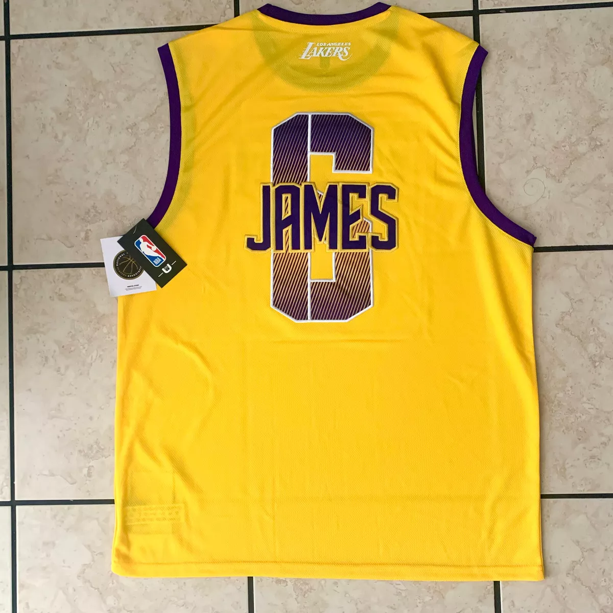 Nba Big Men's Jersey La Lakers 